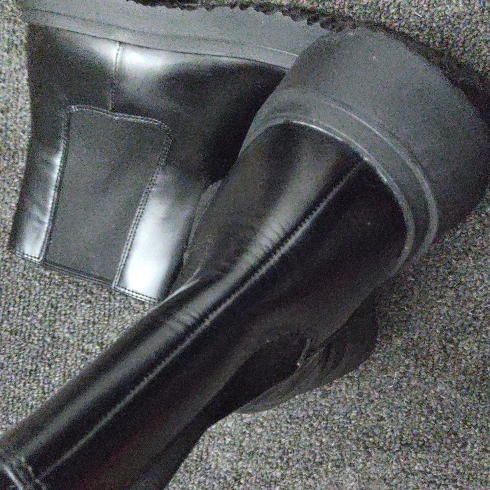 Camper "Walden" Black Calfskin Ankle Boots - Picture 3 of 14